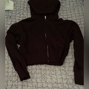 Reflex Black Zip-Up Hoodie